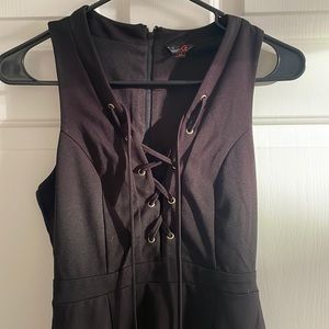 G by Guess Tie Up Mini Dress